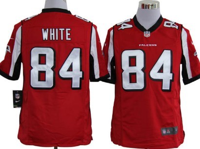 NFL Red Atlanta Falcons 84 Wide Receiver Roddy Game Jersey